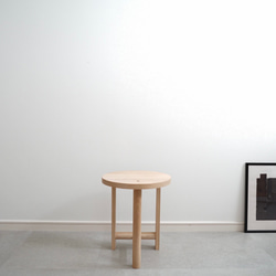 オーク無垢/スツール/サイドテーブル/オブジェクト/無垢家具/oak/object/stool/sidetable 1枚目の画像