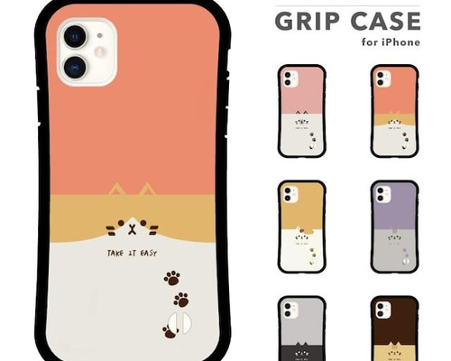 CASETiFY iPhone16用 おしゃれ かわいい ねこちゃん ケース iPhone16 ケース iPhone 16 ケース iPhone16 ケース ネコ ねこ