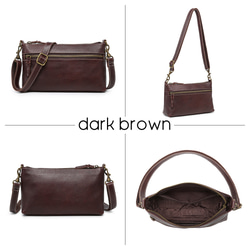 ショルダーバッグ スマホショルダー お財布ショルダー ポシェット ミニショルダー 本革 斜めがけ 軽量 ギフト 贈り物 12枚目の画像