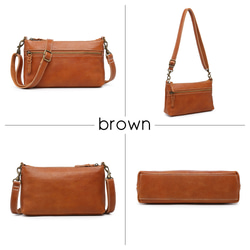 ショルダーバッグ スマホショルダー お財布ショルダー ポシェット ミニショルダー 本革 斜めがけ 軽量 ギフト 贈り物 11枚目の画像