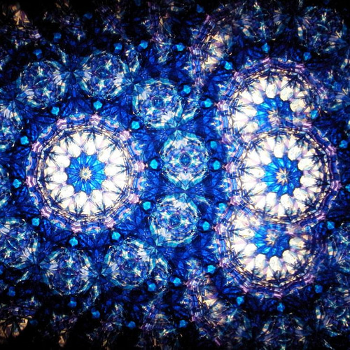 万華鏡】『紺碧 -Deep Azure-（A02）』【High Daydream（正面採光透過