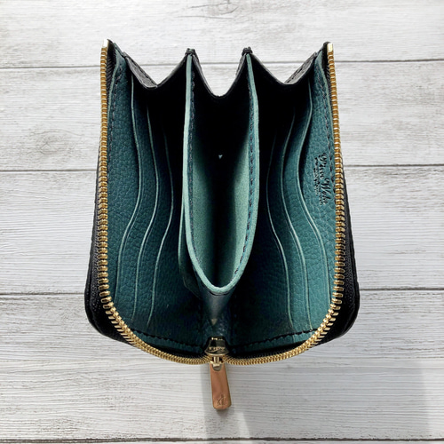 K様サメ革L字ファスナーミニウォレットオーダーページ その他ミニ財布