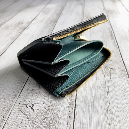 K様サメ革L字ファスナーミニウォレットオーダーページ その他ミニ財布