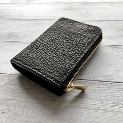 K様サメ革L字ファスナーミニウォレットオーダーページ その他ミニ財布