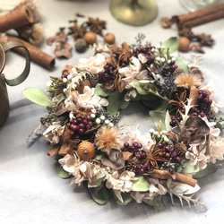 大きな大きな松ぼっくりのクリスマスリース リース maribotanical 通販