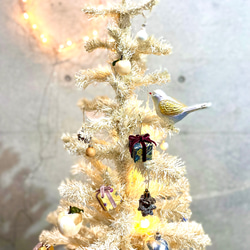 クリスマスツリーオーナメント ウィリアムモリス柄 [プレゼントBOX]15個セットb 送料無料 3枚目の画像