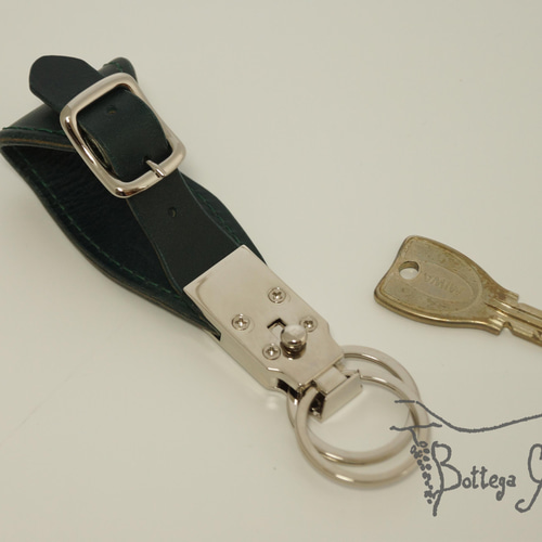 ベルトループキーホルダー Bottega Glicine オリジナル ベルトループキーホルダー