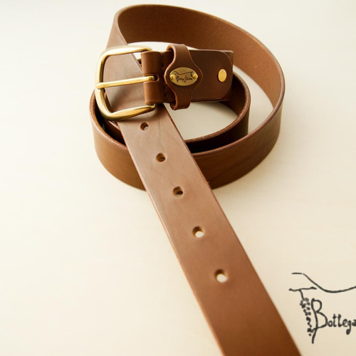 BOTTEGA VENETA レザー ベルト ゴールドバックル BOTTEGA VENETA ボッテガヴェネタ ベルト 679476 VMAU3