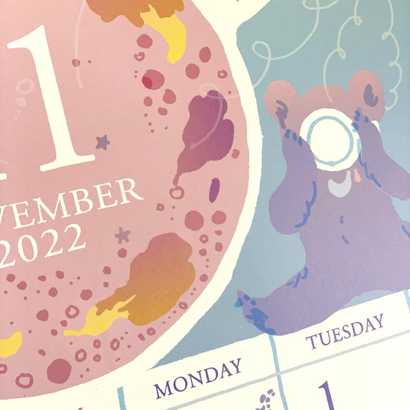 探し絵遊びでワクワク！・カレンダー  The tales of 12 animals 2022 12枚目の画像
