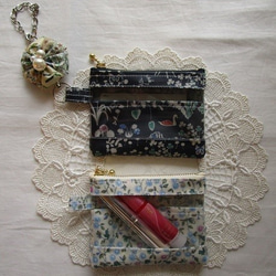 帶隔板 xxs-3（卡片大小）Liberty Lami Clear Pouch Theo 第7張的照片