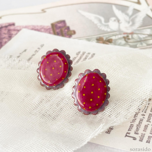 七宝焼き】おしゃれセットのピアス ピアス（その他） sorasido