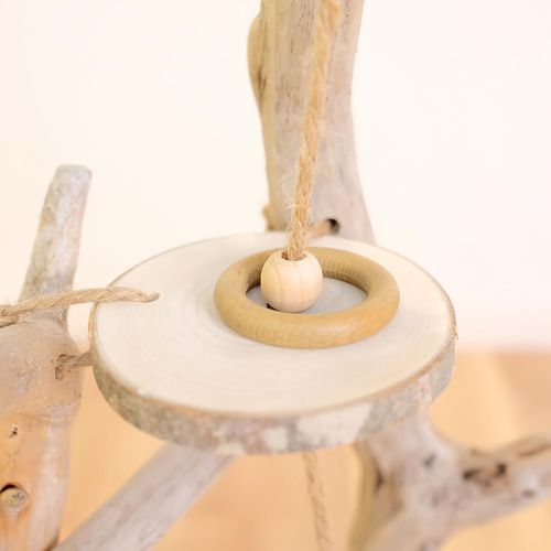 sオーダー＊　バードアスレチック　ハンドメイド　流木 縦型流木バードアスレチックM おもちゃ・ペット小物 Driftwood