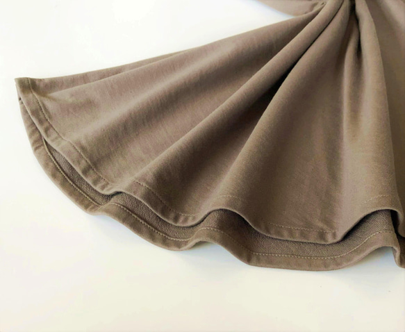 「新春福袋2022」スカート好きさんへ♪スウェット素材ロングスカート2点セット 5枚目の画像