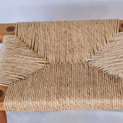 い草の座編みスツール 3枚目の画像