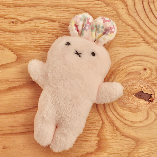 ベビーピンクうさぎちゃん （フランネルボアぬいぐるみ） ぬいぐるみ