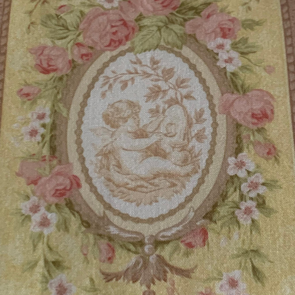 マスクボックス（カルトナージュ・天使・エンジェル・ヴィクトリアン・エレガント・1点もの・小物入れ） 5枚目の画像