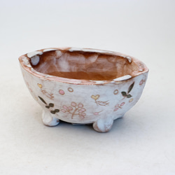 陶器製　多目的自由な植木鉢 CVil-1241 1枚目の画像