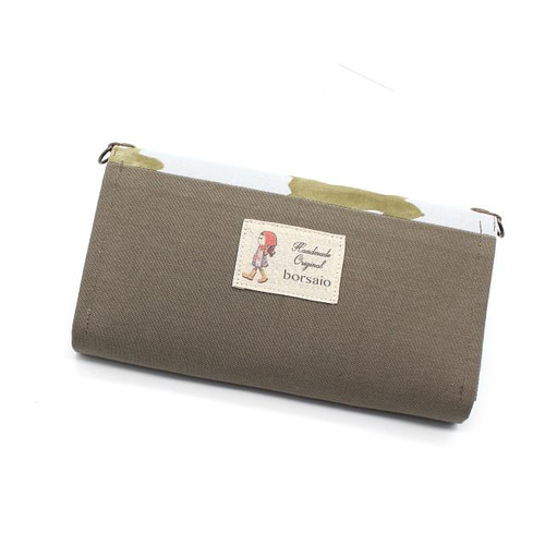 ミナペルホネン * run run run * ハンドメイド 長財布 ☆SALE!50%off☆ 訳アリ 長財布 ミナペルホネン mina perhonen