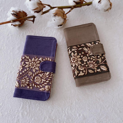 コーディロイのシルク刺繍リボンiPhoneケース 6枚目の画像