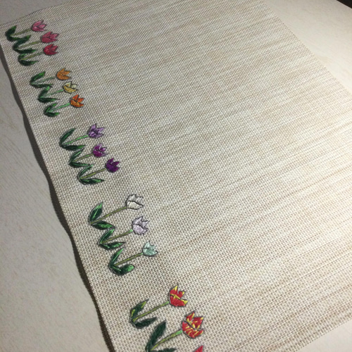 人気スポー新作 ココ様専用A654豪華刺繍‼️テーブルランナー1枚ランチョンマット テーブル用品