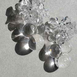 どこから見ても美しい　透明感ピアス＆イヤリング 3枚目の画像