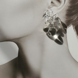 どこから見ても美しい　透明感ピアス＆イヤリング 5枚目の画像