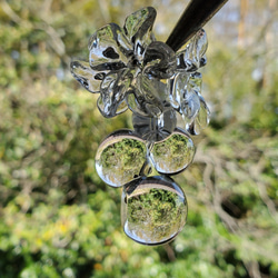 どこから見ても美しい　透明感ピアス＆イヤリング 2枚目の画像