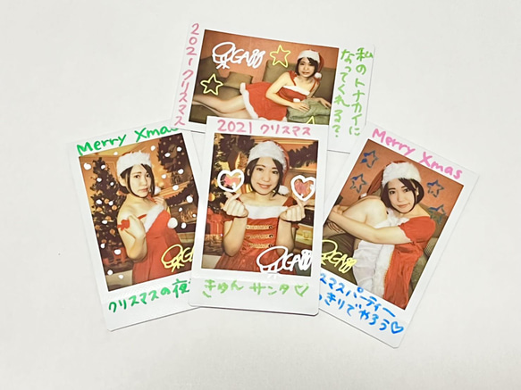 堅実な究極の おがみおが】THE南無ズ2021クリスマス ランダムチェキ 写真 アイドル