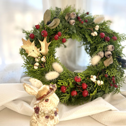 針葉樹のwinter wreath☆2wayです！☆クリスマスから新春にかけて☆ 6枚目の画像