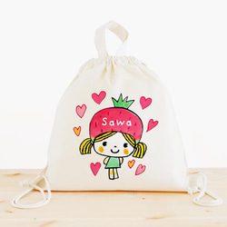 いちご（苺）・ストロベリー 体操服袋・お着替え袋 のおすすめ人気通販