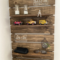 シェルフ　棚　カントリー　アメリカン　コレクション　ヴィンテージ　(受注生産になります) 4枚目の画像