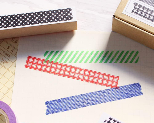 スタンプ かわいい おしゃれ はんこ (#19) ゴム印 セット マステ