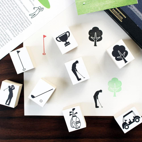 ◆ 【配信専用】おもしろ　スタンプセット スタンプセット 手帳 かわいい おしゃれ はんこ 告知 案内 セット (#27