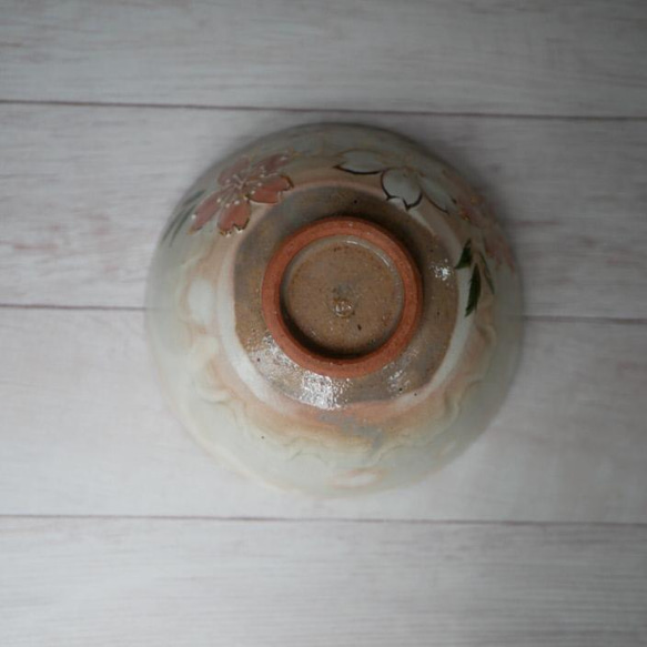 大櫻花蓋飯（大） 一千金齋陶器 京瓷 第3張的照片