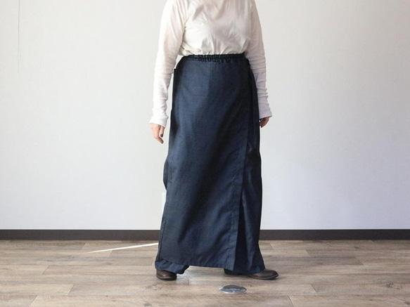 着物リメイク ガス大島のパンツ b7ae162c73ac3a6c45661201f78a0a