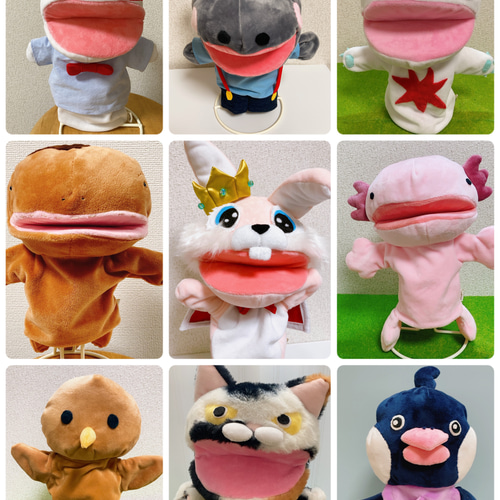 オリジナルパペット | パペット | 取り扱いグッズ | オリジナル