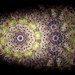 『透花 - Glass Flower- （TA01）』【偏光変色万華鏡 GlassFlower 10pt】 4枚目の画像