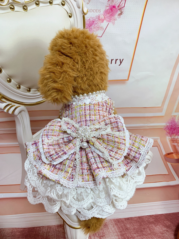 完成品販売 犬服 猫服 ハンドメイド ワンピース わんちゃん