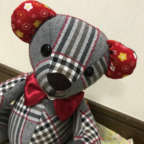 IMGA チェック柄ぬいぐるみ 約20cm IMGA チェック柄ぬいぐるみ 約20cm - メルカリ