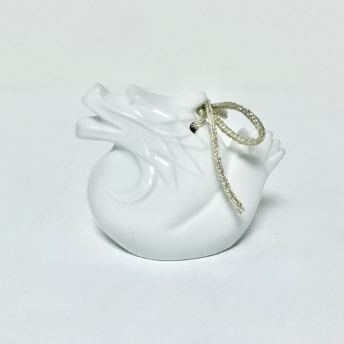 白磁の干支の龍(鈴の形) その他置物 PaintersGarden 通販 13126546