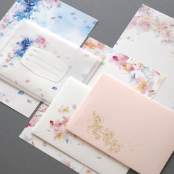 【アソート】桜のレターセット※限定10セット 2枚目の画像