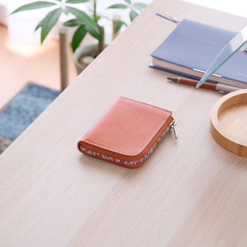 専用品　ボストントートバッグ•ミニ財布ストラップ付き　Ｌ字ファスナー財布 専用品 ボストントートバッグ•ミニ財布ストラップ付き L字ファスナー