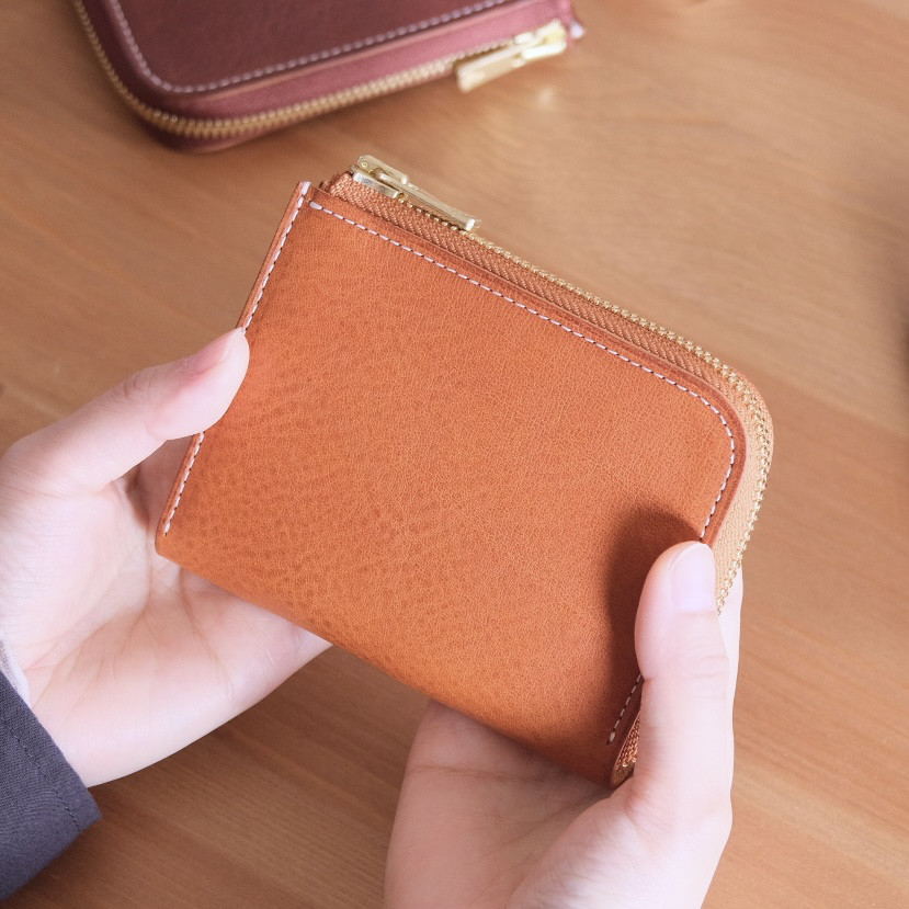 LONA L字ファスナー長財布　コニャック LONA L字ファスナー長財布 コニャック - メルカリ