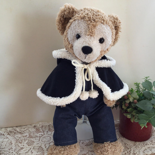 ダッフィーフレンズコスチューム☆ポインセチア☆マント ダッフィーフレンズコスチューム☆ポインセチア☆マント ダッフィー