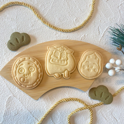 【お正月】松 クッキー型/かわいい/プレゼント/ギフト/手作り/お食い初め/古希/お祝い/ひな祭り/桃の節句/クッキー 4枚目の画像