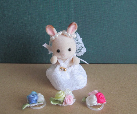 ウェルカムドール＊ハンドメイド＊シルバニア＊赤ちゃん＊ウエディング