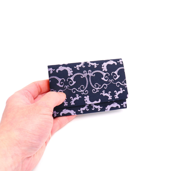 新柄　京の錦織　光峯錦織工房　干支の柄を楽しむ　寅年　虎の柄第2弾　名刺入れ 10枚目の画像