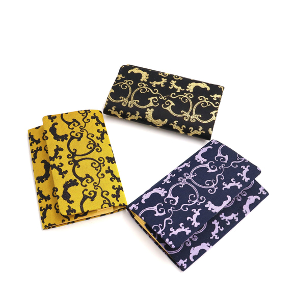 新柄　京の錦織　光峯錦織工房　干支の柄を楽しむ　寅年　虎の柄第2弾　名刺入れ 11枚目の画像