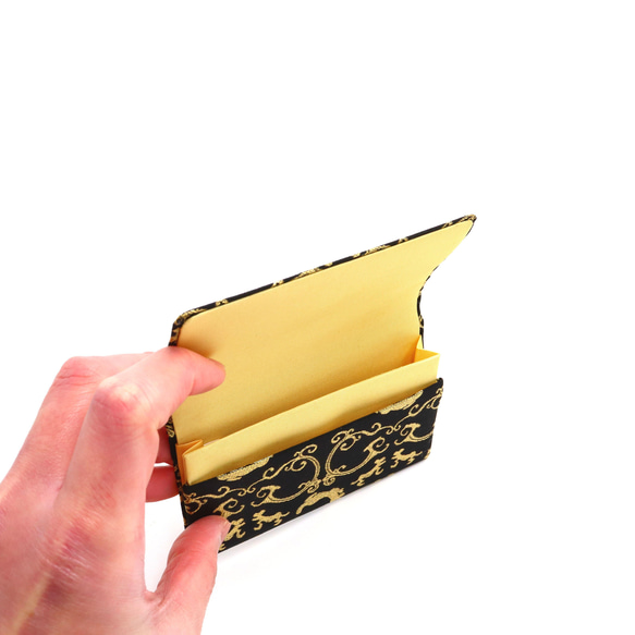 新柄　京の錦織　光峯錦織工房　干支の柄を楽しむ　寅年　虎の柄第2弾　名刺入れ 9枚目の画像