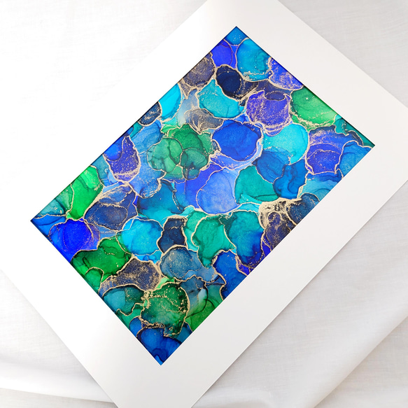 原画】アルコールインクアート（額装なし） 絵画 TOMOKA 通販